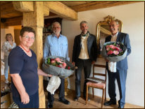 Baum und Hlzer - der Dr. Rudolf Maag-Preis 2022 wurde am 8. Juni dem Archobotaniker Werner H. Schoch und dem Baumexperten, Grafiker, Fotograf und Autor Michel Brunner verliehen